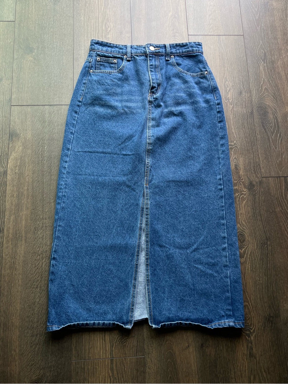 NWOT SHEIN Denim Maxi Skirt